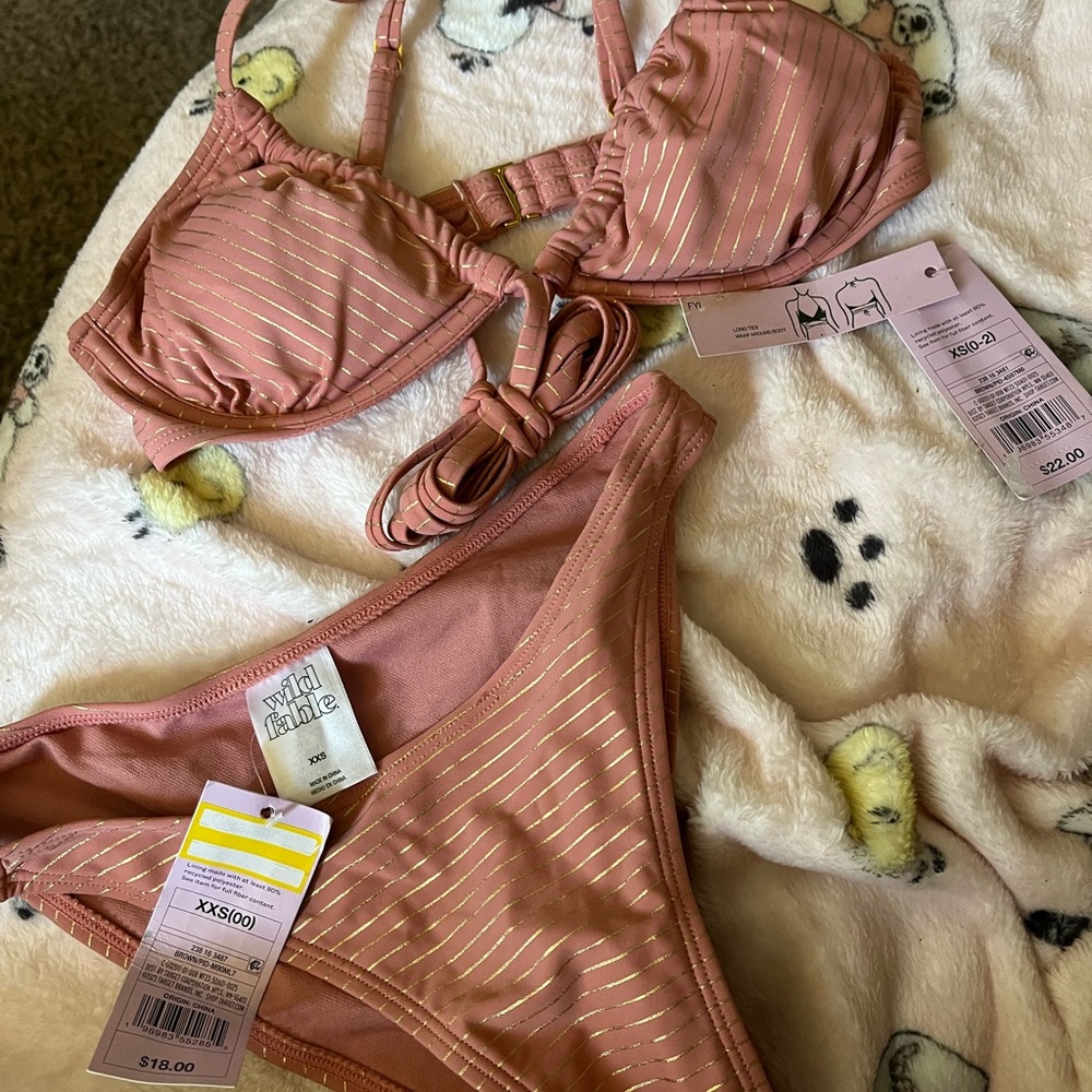 Wild Fable Pink Bralette Intimates & Sleepwear